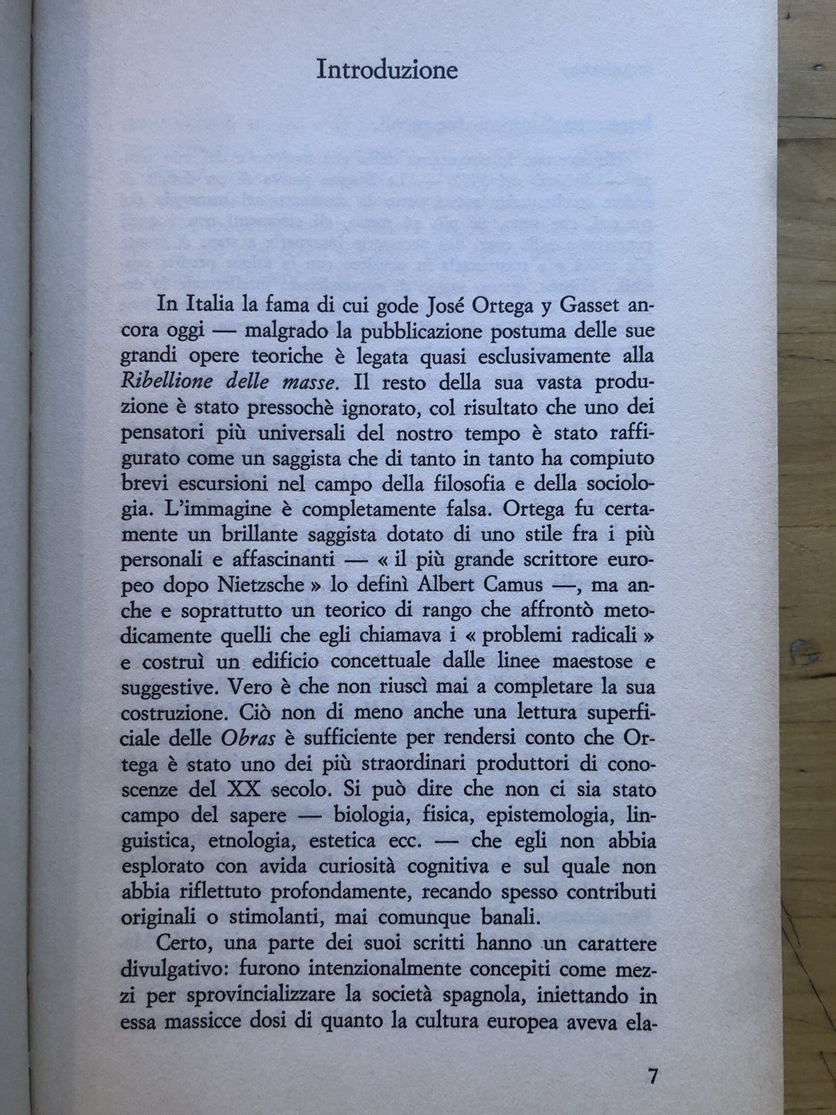 La ribellione delle masse - José Ortega y Gasset, il Mulino 1984