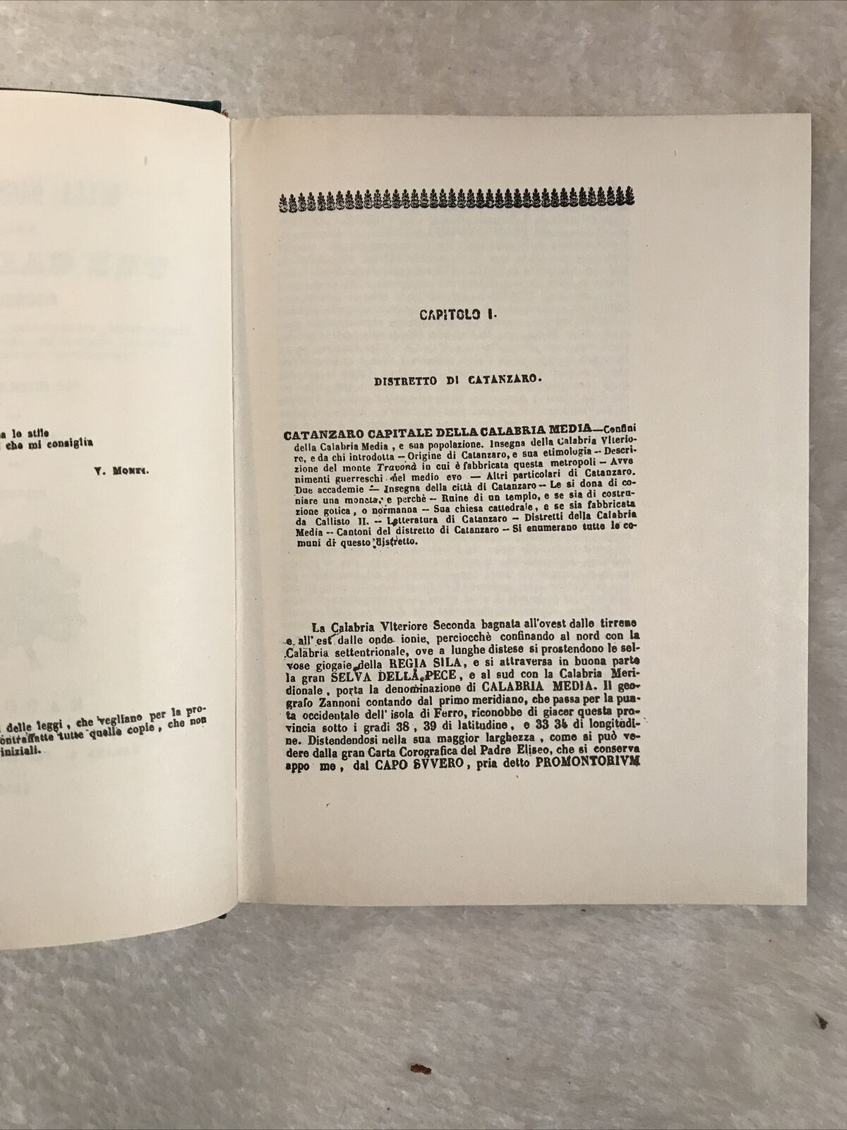 DELLA MAGNA GRECIA E DELLE TRE CALABRIE - Nicola Leoni, A. Forni editore 2 VOLL#