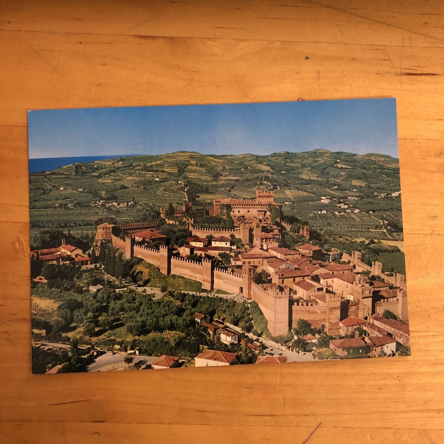 CARTOLINA - GRADARA - ROCCA E MURA MEDIOEVALI. NON VIAGGIATA