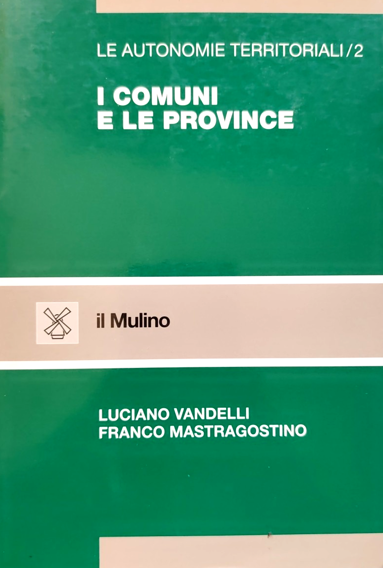 I comuni e le province, Luciano Vandelli, Il Mulino 1996
