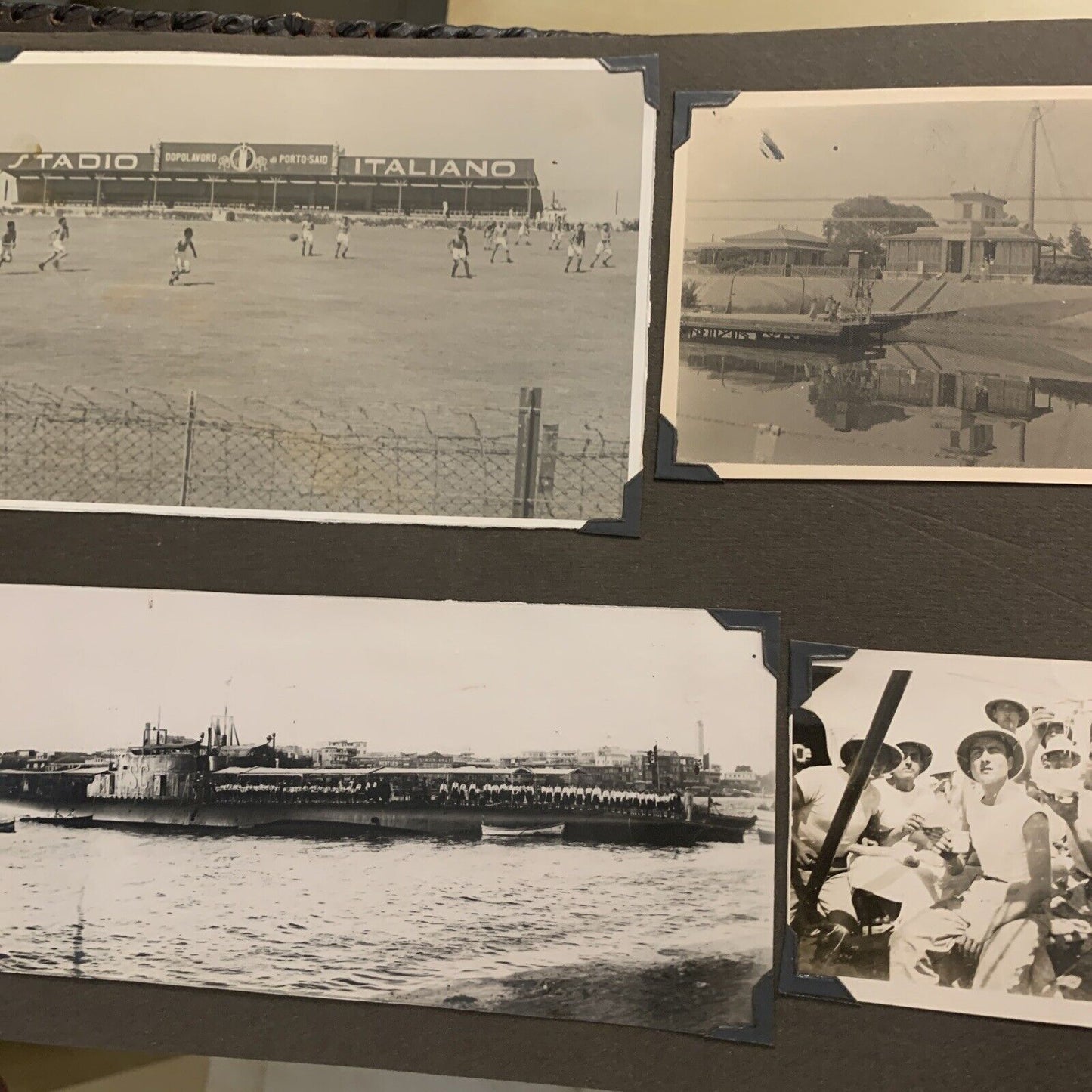 SOMMERGIBILI ITALIANI ALBUM FOTOGRAFICO - Circumnavigazione dell'Africa 1930