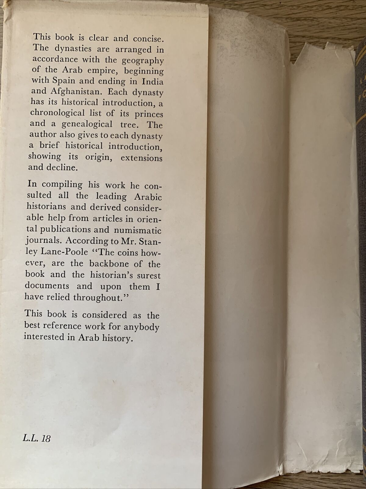 THE MOHAMMADAN DYNASTIES, Stanley Lane-Poole. Khayats 1966 #