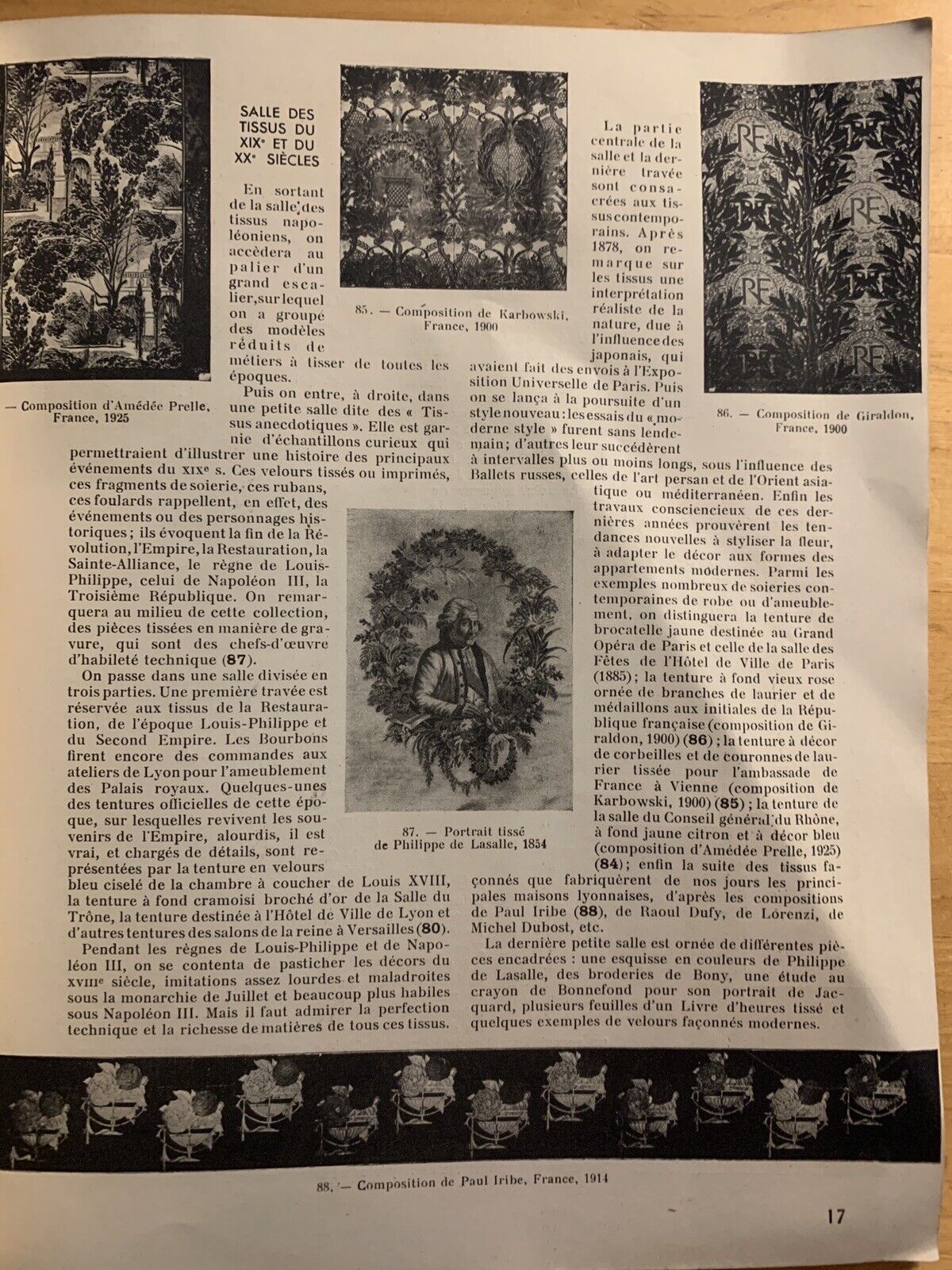 MUSEE HISTORIQUE DES TISSUS MUSEE DES ARTS DECORATIFS, LE GUIDE PAR L'IMAGE