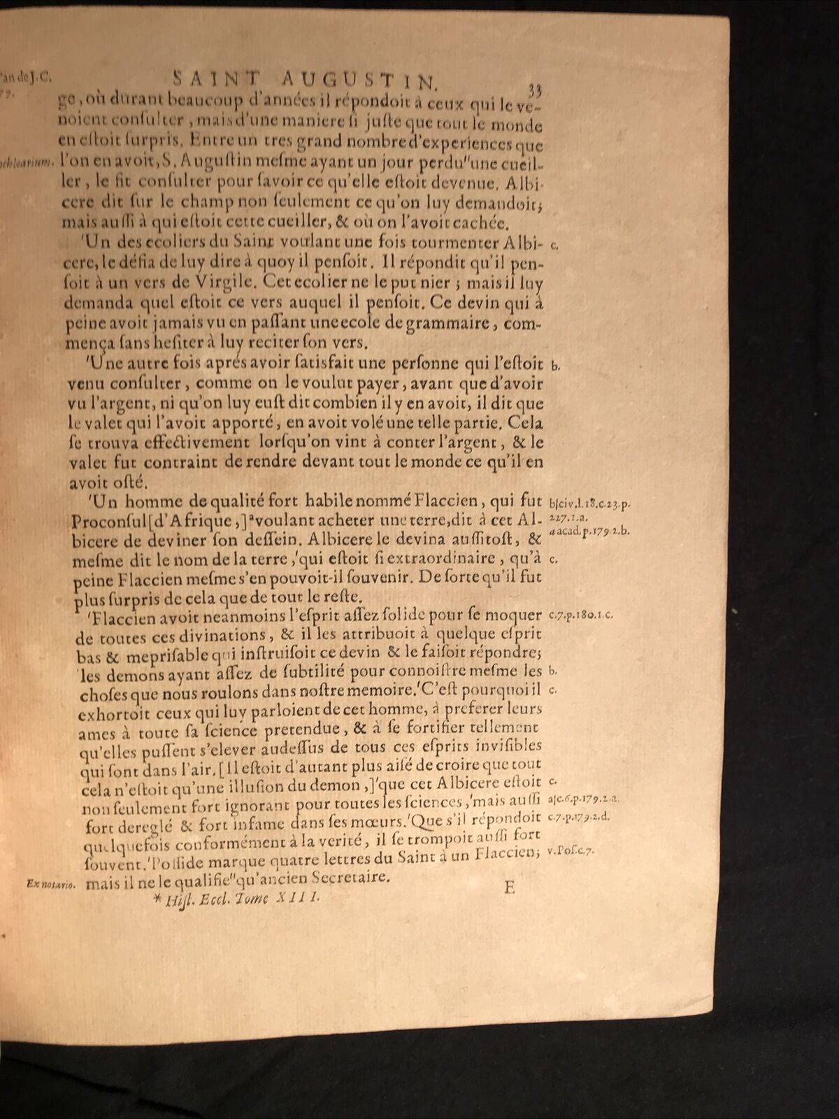 Memoires pour servir a l'histoire ecclesiastique tome treizieme 1710