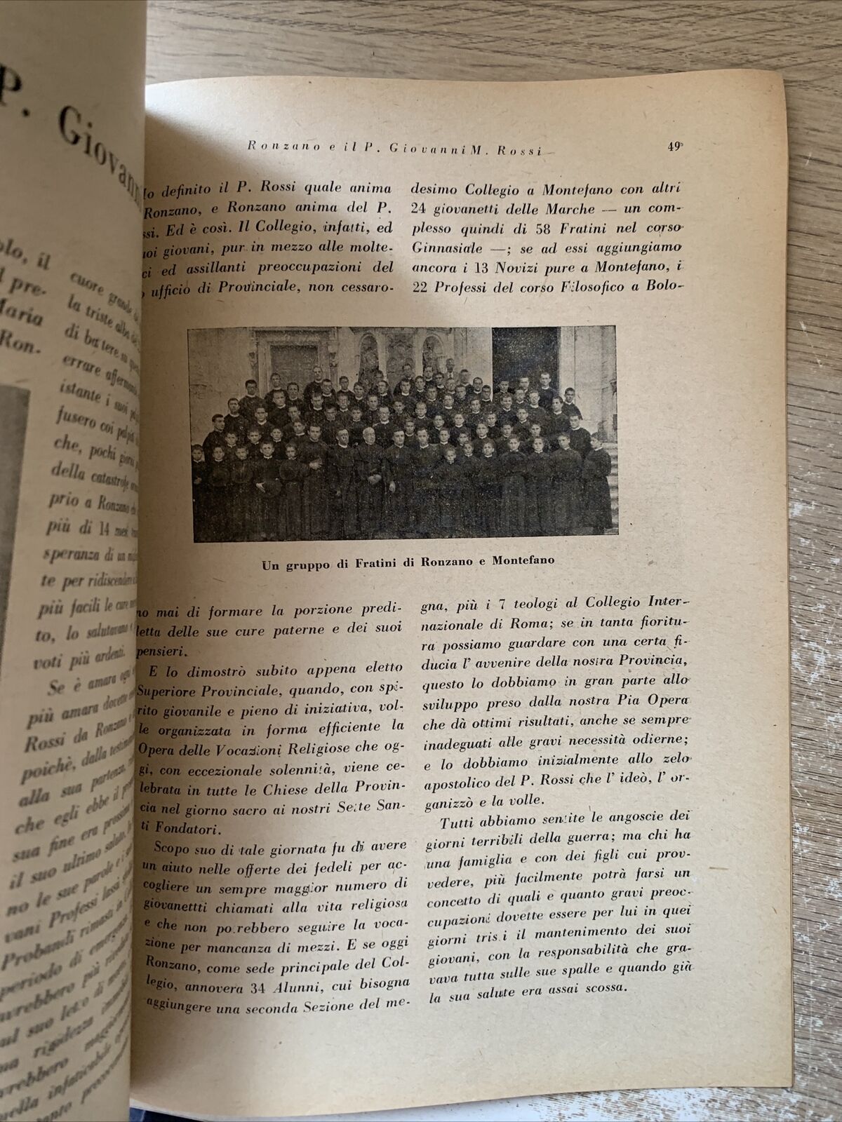 RONZANO notizie storiche artistiche e religiose 1947