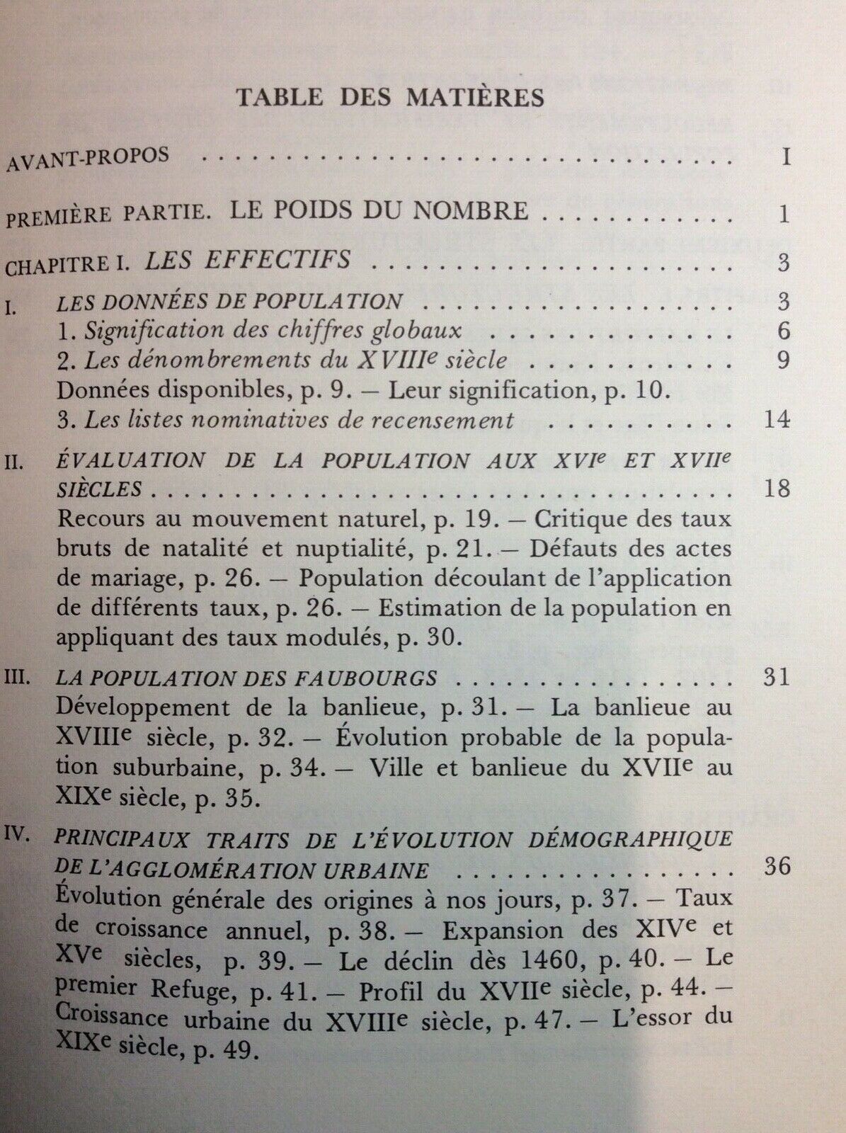 LA POPULATION DE GENÈVE - ALFRED PERRENOUD XVI-XIX SIÈCLES tome premier 1979