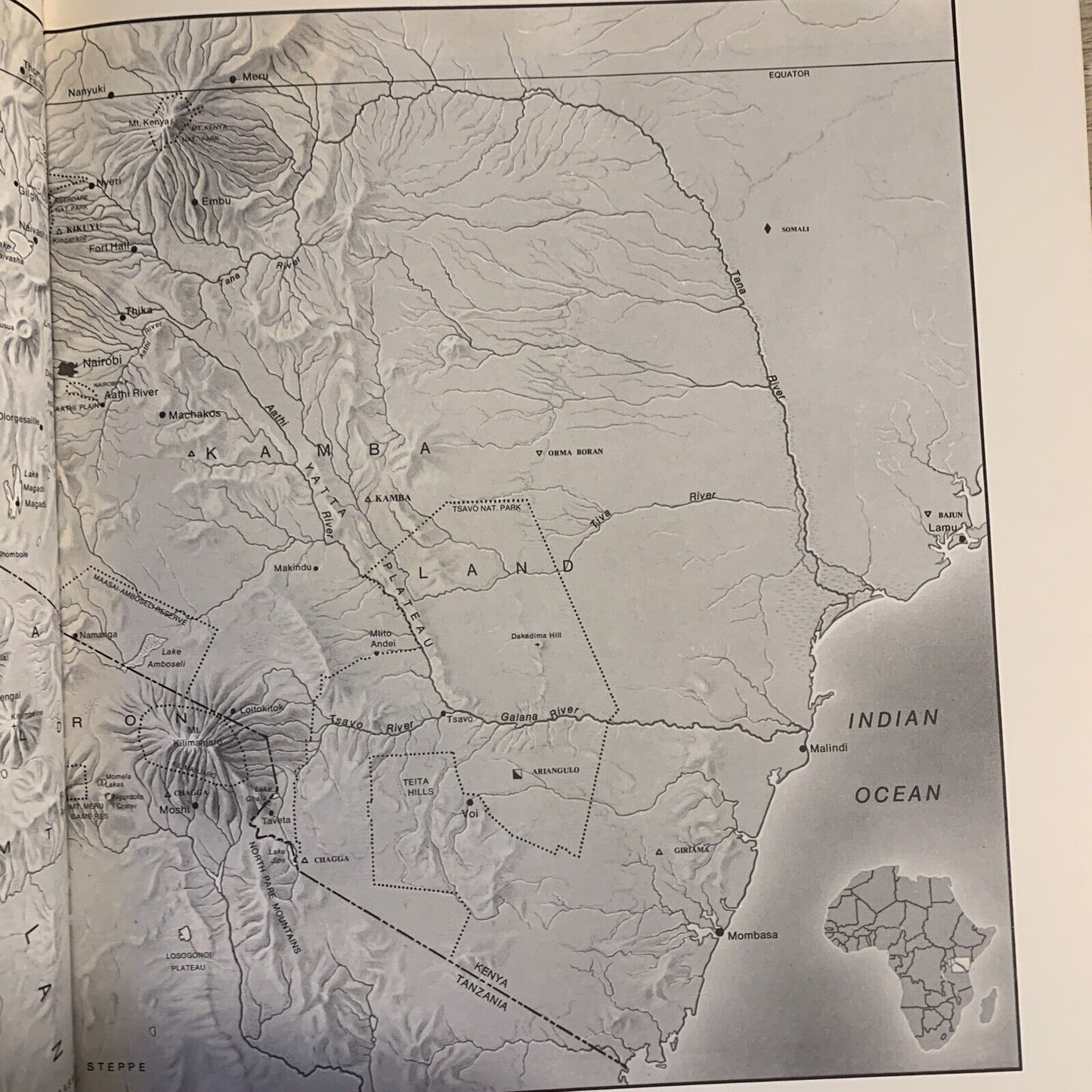 PETER MATTHIESSEN - THE TREE WHERE MAN WAS BORN. ELIOT PORTER , THE AFRICAN EXPE