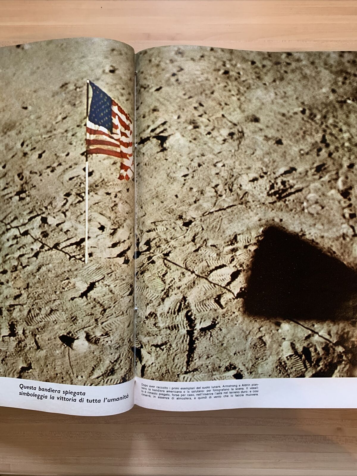 EPOCA rivista LUNA 6 numeri rilegati a libro. LA SPEDIZIONE APOLLO 8-10-11-12-15