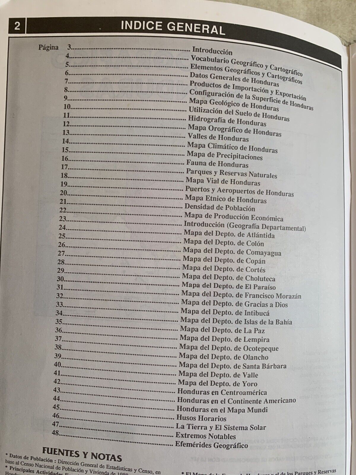 Atlas Geografico de Honduras. ediciones Ramses