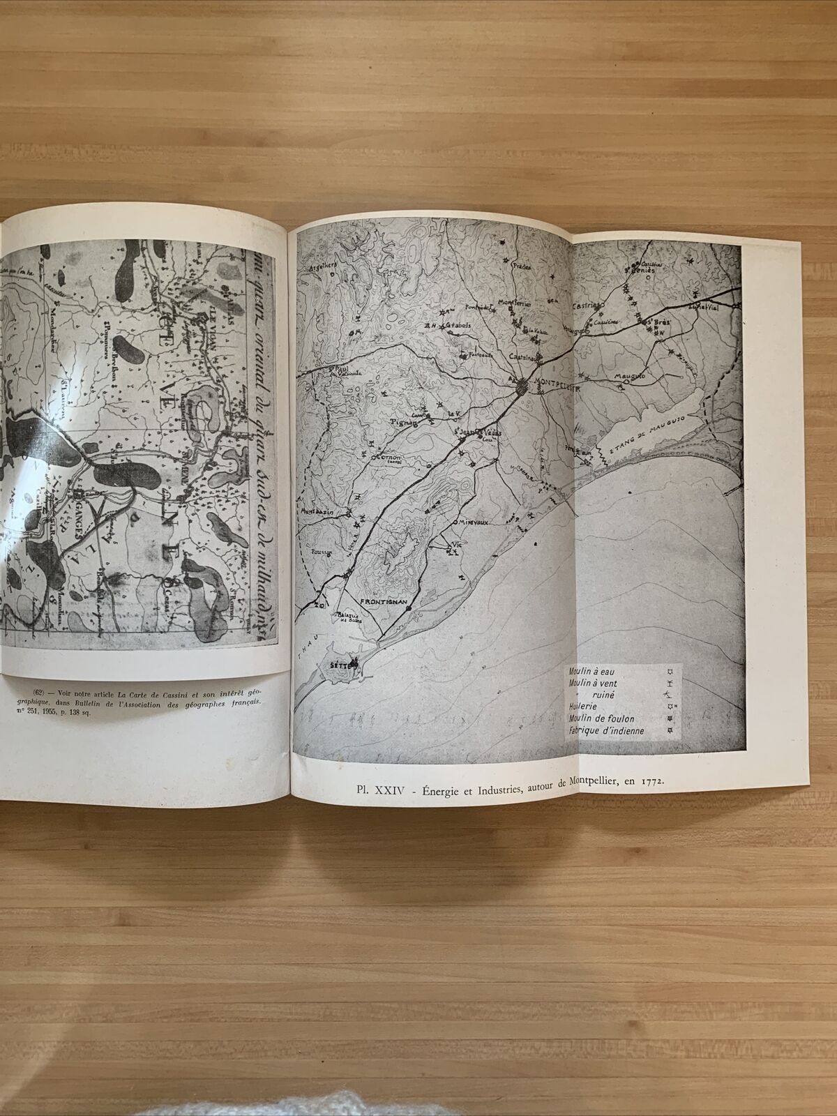 CARTES ANCIENNES DU LANGUEDOC XVI - XVIII S. Francois Dainville S.J. 1961 #