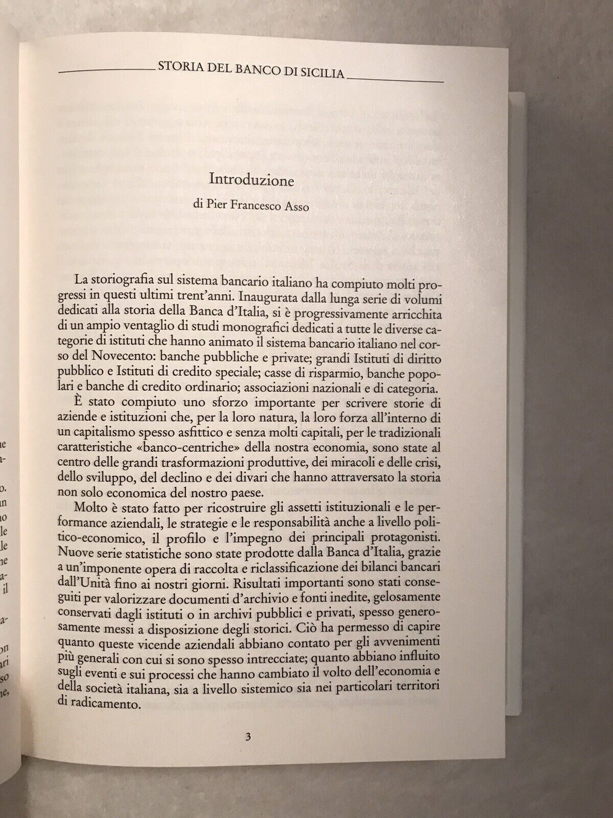 STORIA DEL BANCO DI SICILIA, fondazione Res, Pier Francesco Asso. Donzelli ed.