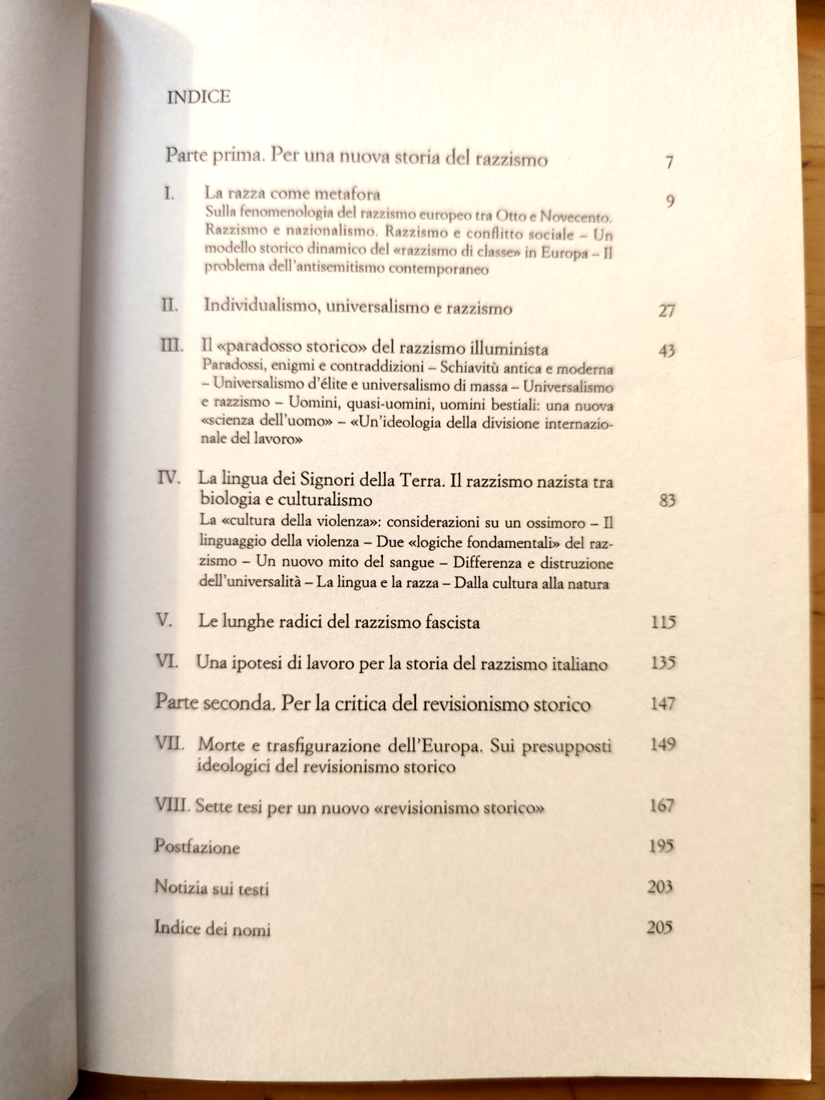 Burgio Alberto, L'invenzione delle razze, Guerra delle razze, Senza democrazia