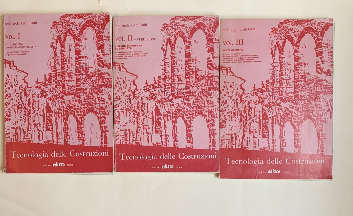 TECNOLOGIA DELLE COSTRUZIONI - LUIGI GATTI, EDISCO EDITRICE #