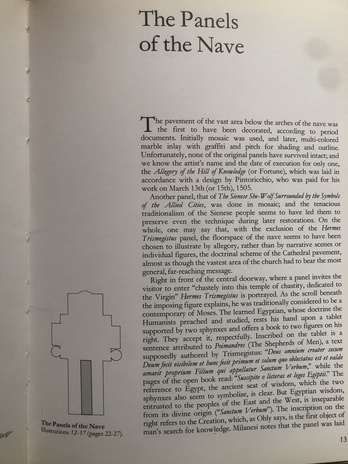 The marble Pavement of the Cathedral of Siena - Bruno Santi, Scala ed. 1982