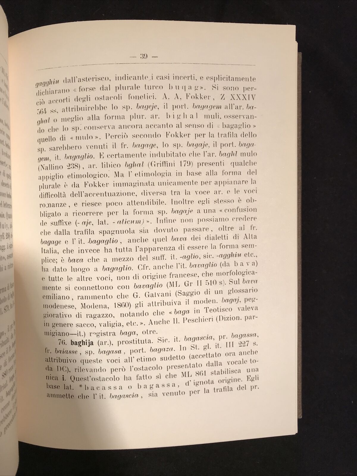 Contributo al lessico etimologico romanzo SUBDIALETTO SICILIANO A.FORNI