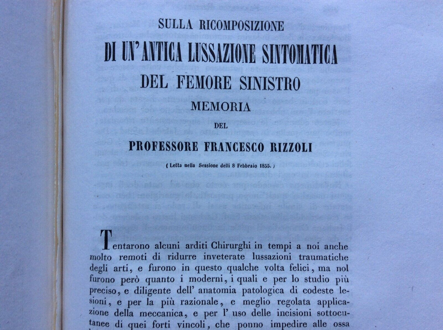 RIZZOLI FRANCESCO BOLOGNA MEMORIE ACCADEMIA DELLE SCIENZE 1847-1879, 29