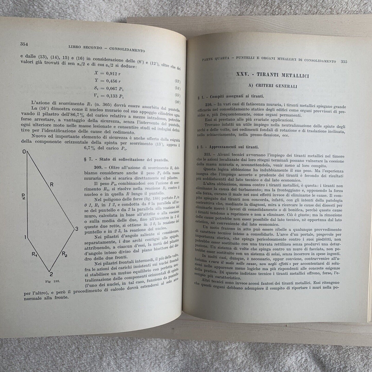 DISSESTI STATICI DELLE STRUTTURE EDILIZIE - Sisto Mastrodicasa, Hoepli 1974 #