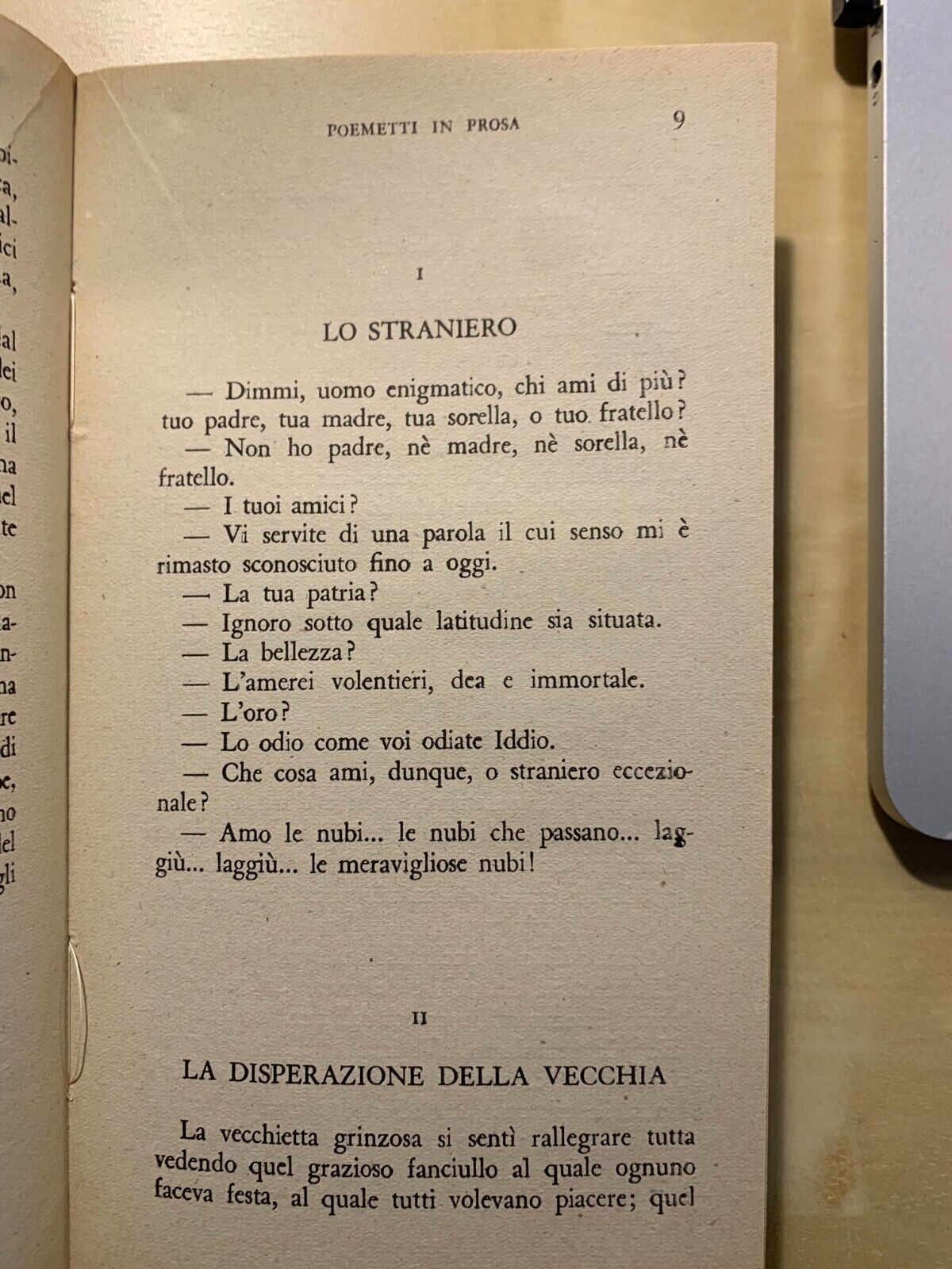 CARLO BAUDELAIRE - POEMETTI IN PROSA, EFA 1945 #