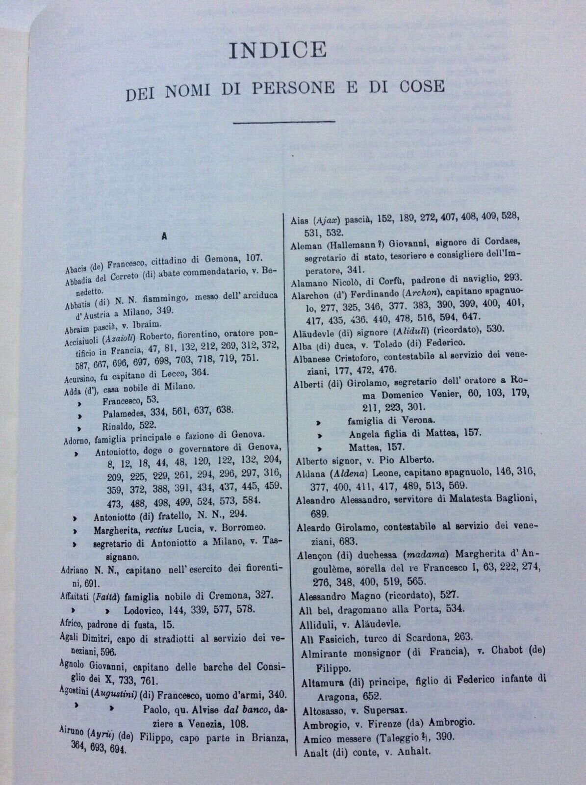 I DIARII DI MARINO SANUTO VOLUME XLI ( 41). FORNI EDITORE BOLOGNA