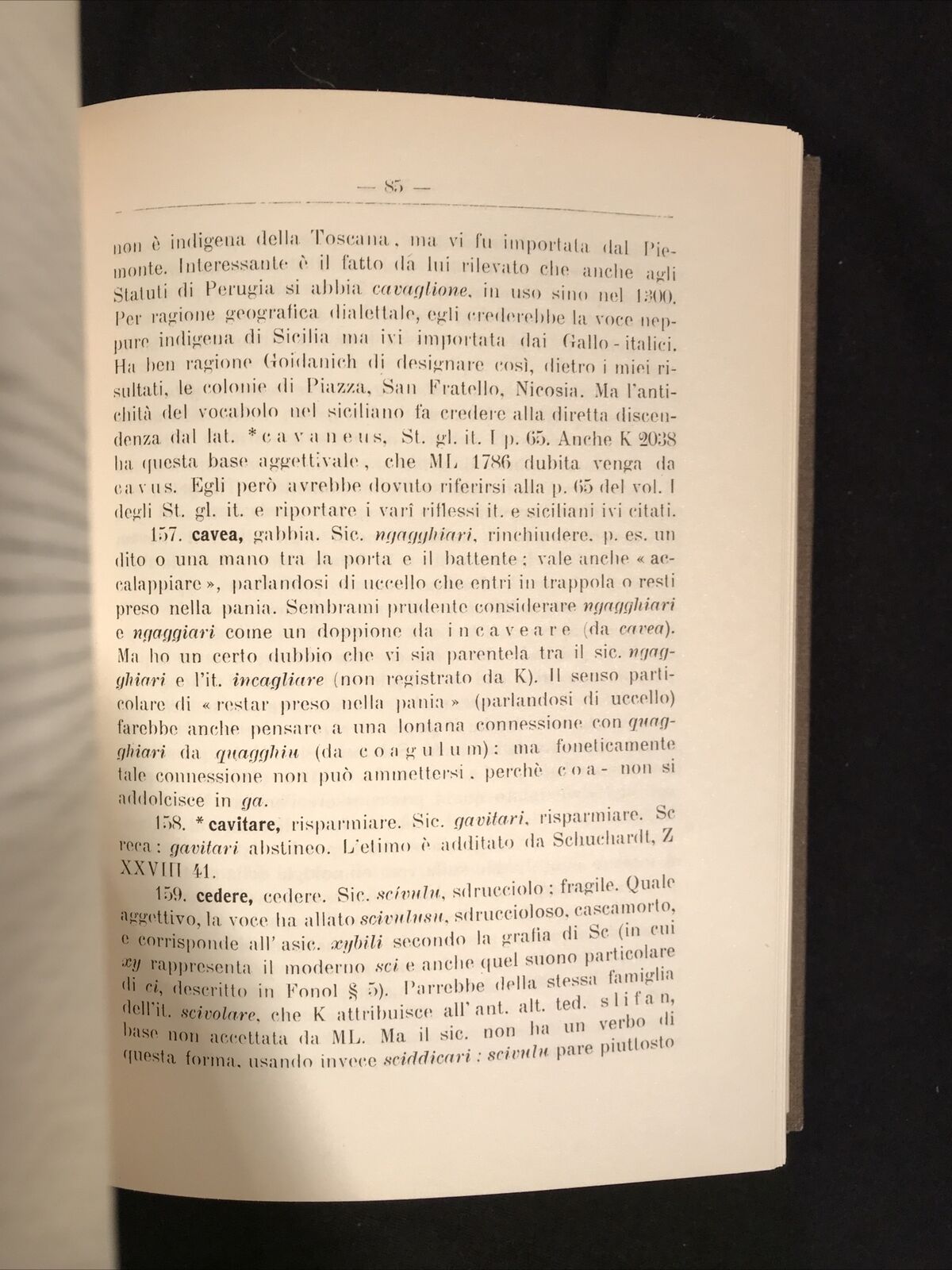 Contributo al lessico etimologico romanzo SUBDIALETTO SICILIANO A.FORNI