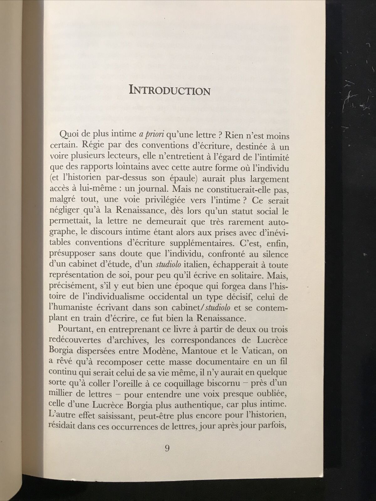 Lucrèce Borgia - Lettres d'une vie - Payot 2014 #
