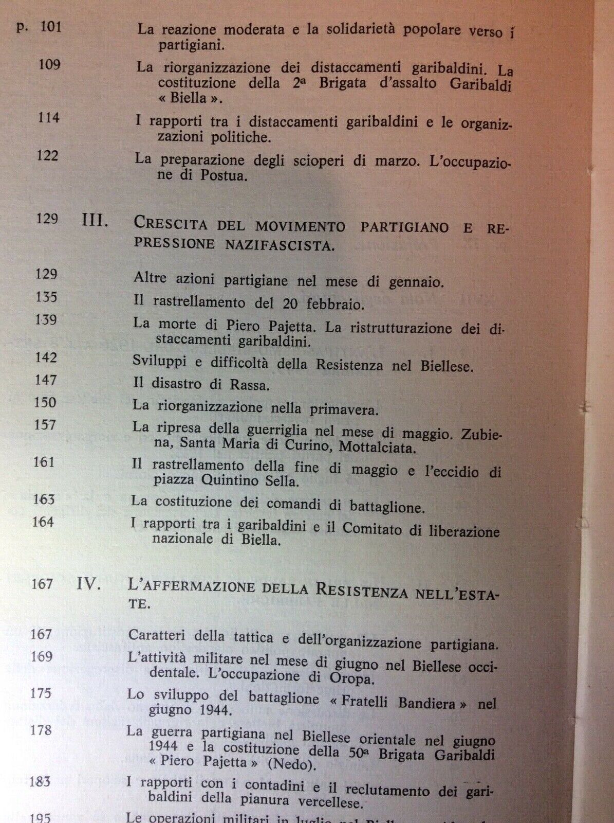 LA RESISTENZA NEL BIELLESE, ANELLO POMA-GIANNI PERONA, editore GUANDA. Biella,pa