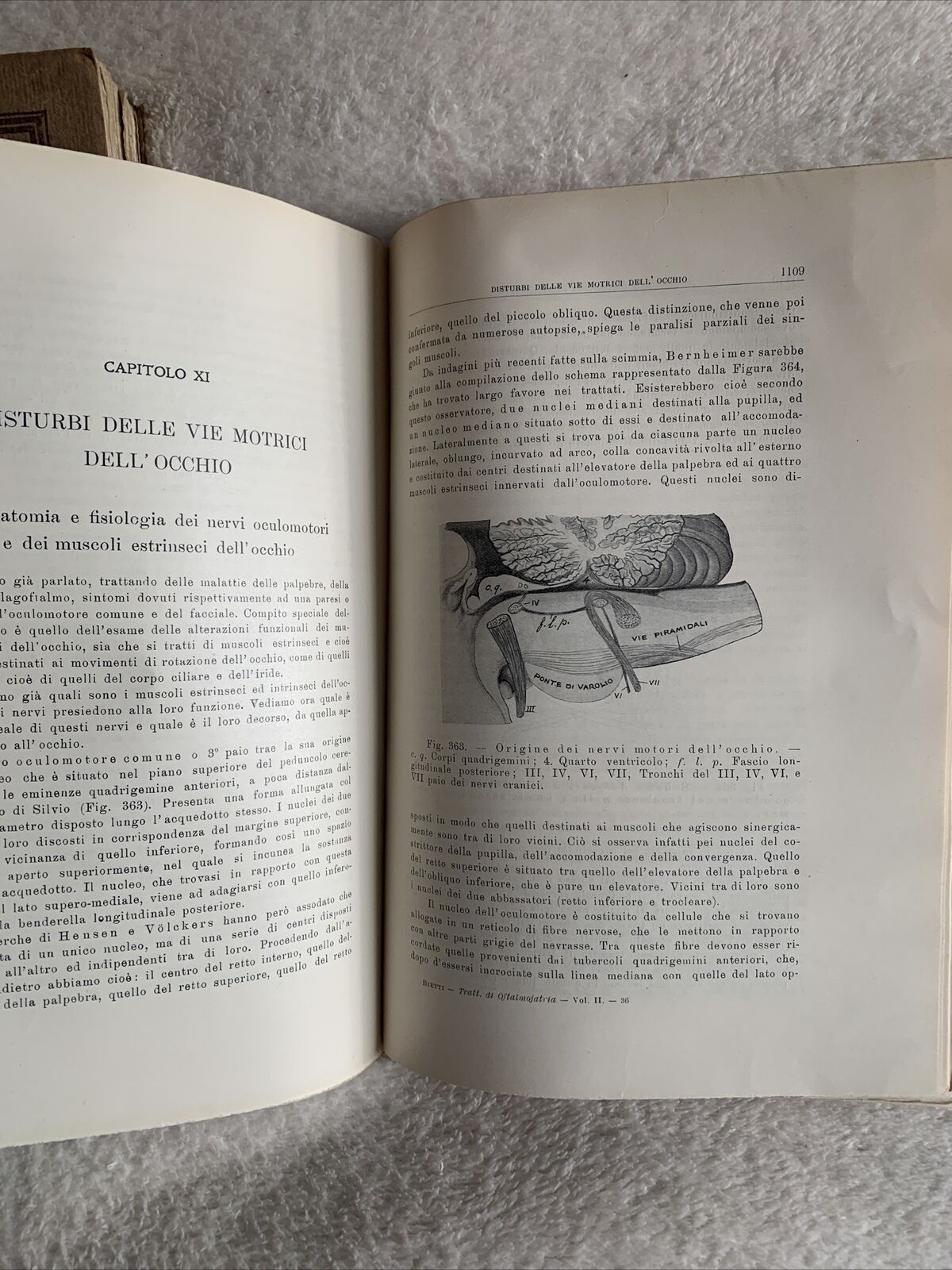 TRATTATO DI OFTALMOJATRIA. Amilcare Bietti, Vol. secondo puntata prima-seconda.