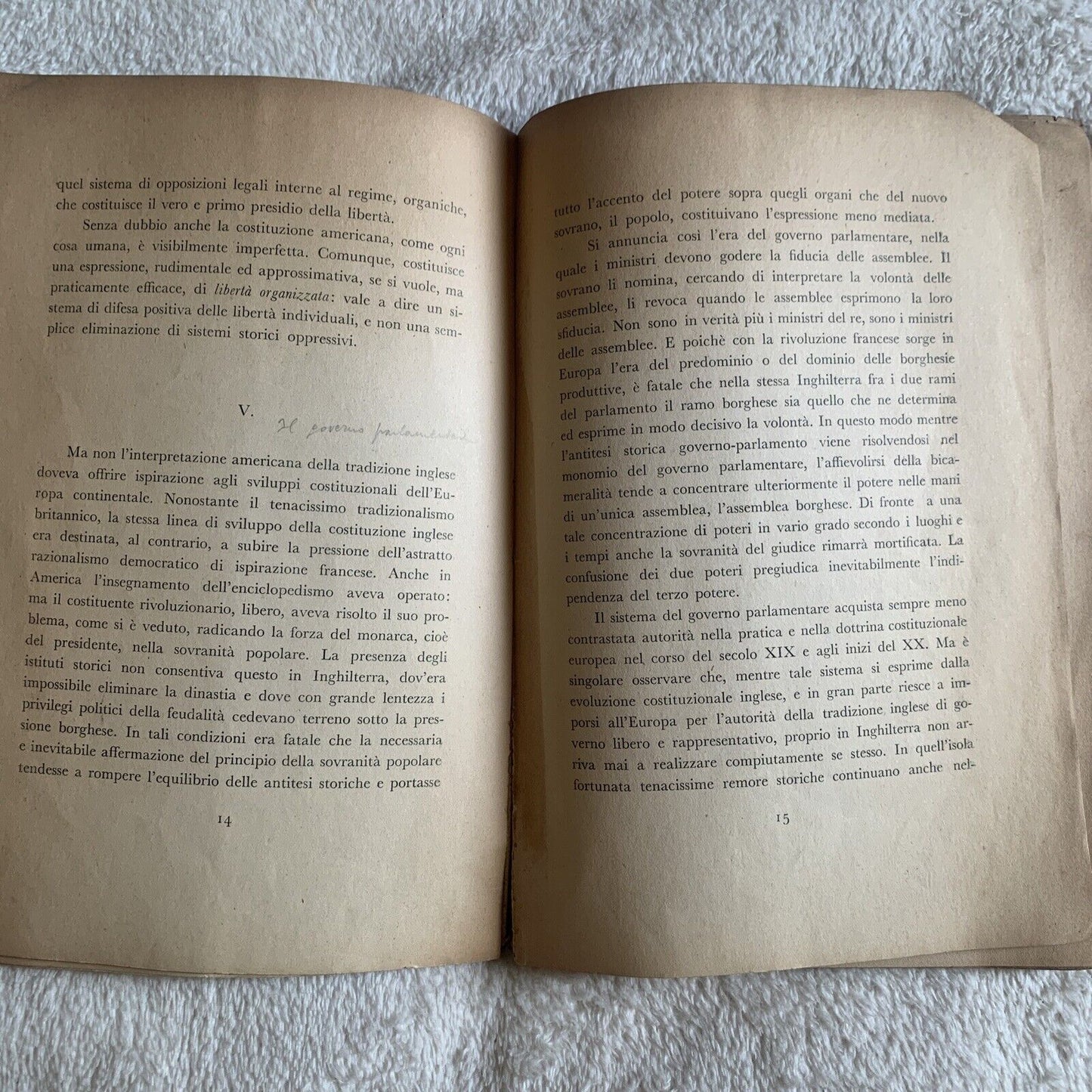 Governo Parlamentare e Partitocrazia - Giuseppe Maranini, editrice Universitaria