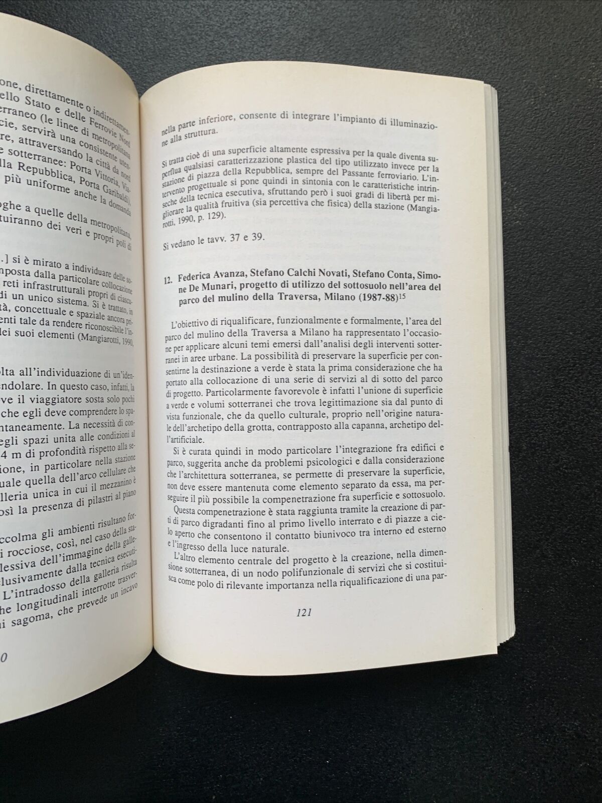 Progettare il sottosuolo - Avanza, Novati, Conta. Franco angeli 1991 #