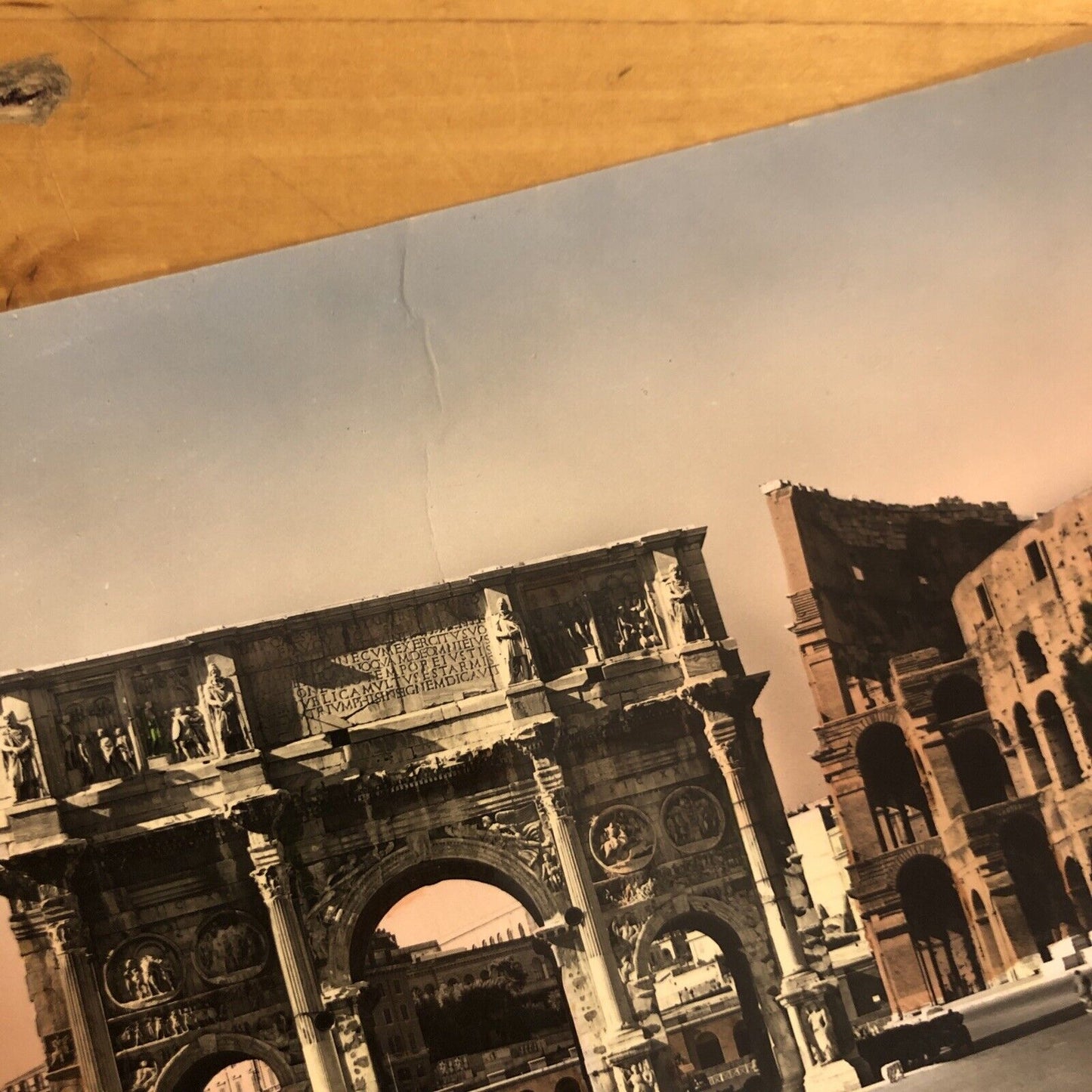 CARTOLINA ROMA VIAGGIATA - ARCO DI COSTANTINO