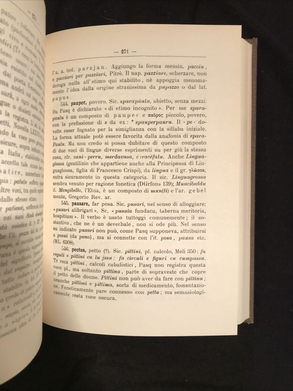 Contributo al lessico etimologico romanzo SUBDIALETTO SICILIANO A.FORNI