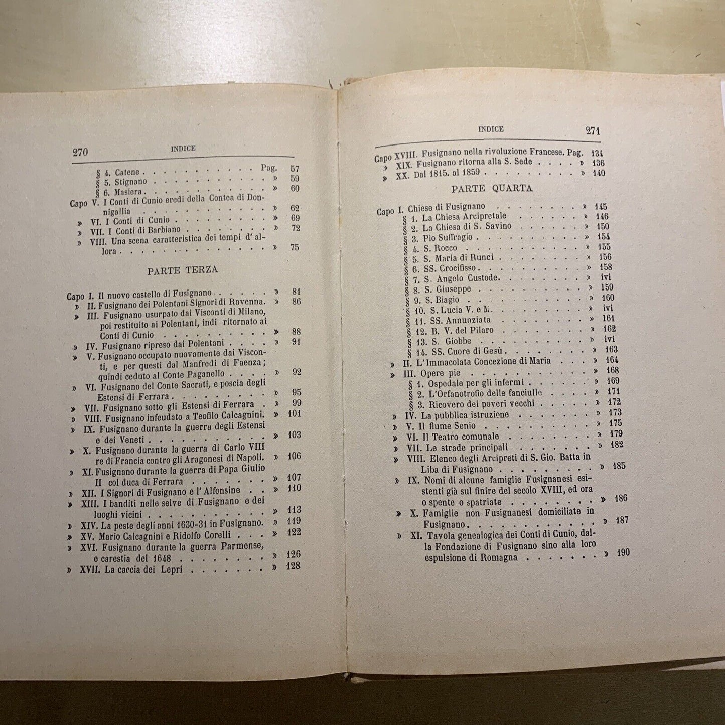 STORIA DI FUSIGNANO - Giuseppe Fignagnani. Atesa editrice 1977