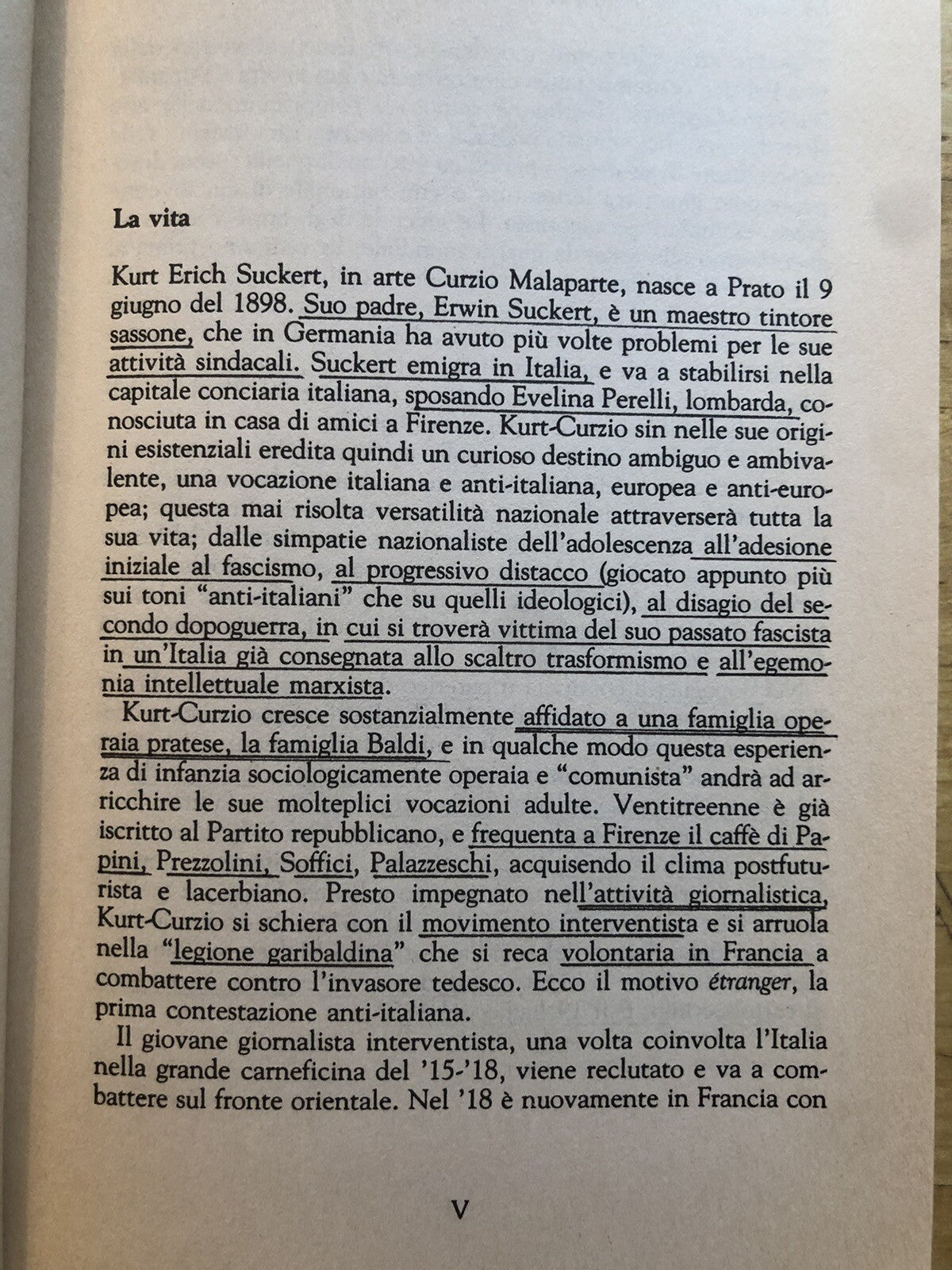 Curzio Malaparte La Pelle - Mondadori 1991