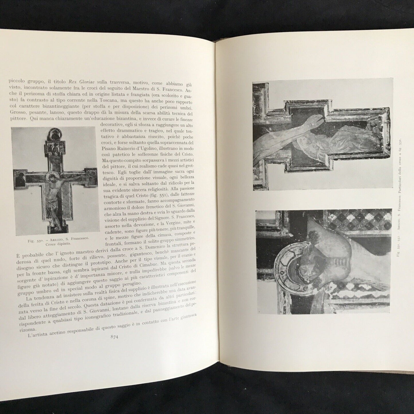LA CROCE DIPINTA ITALIANA, Evelyn Sandberg - Vavalà. Apollo editrice 1929