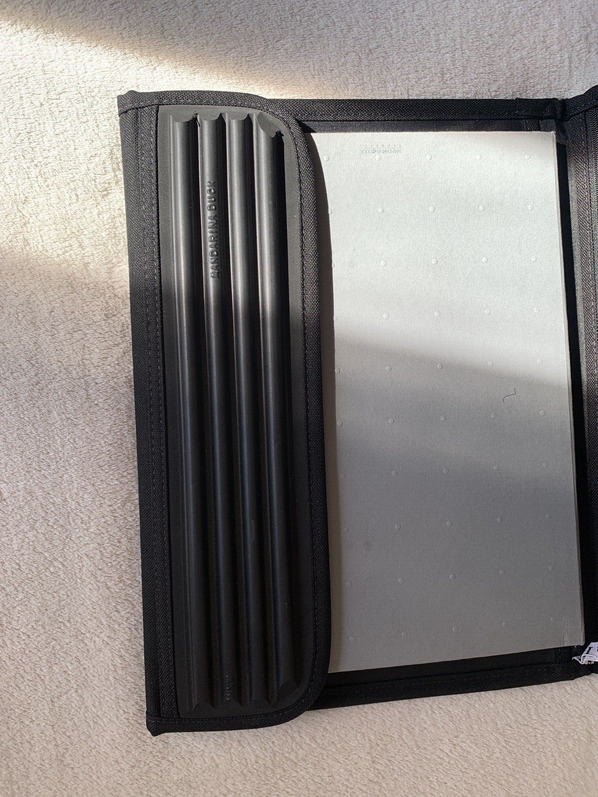 MANDARINA DUCK porta agenda Organizer cartellina porta documenti Ufficio