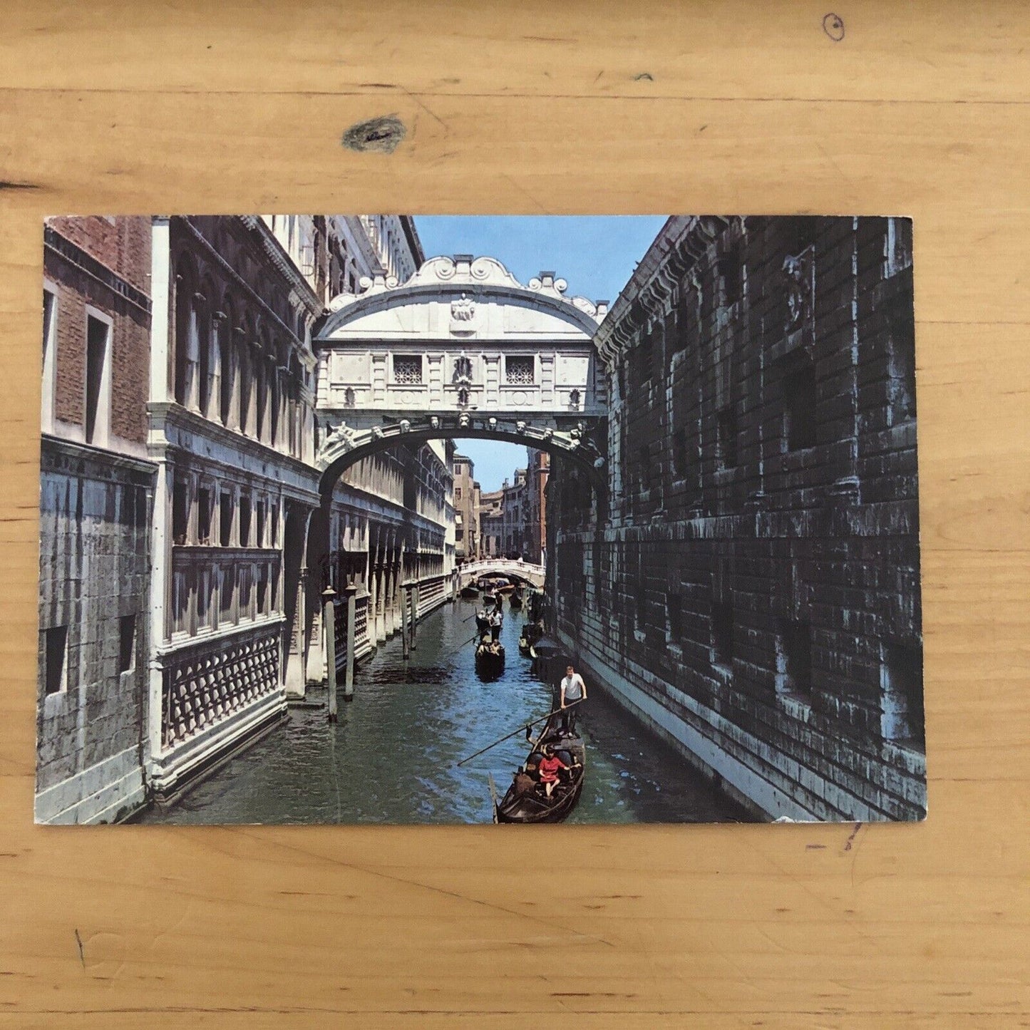 Cartolina Venezia Ponte dei sospiri, Viaggiata