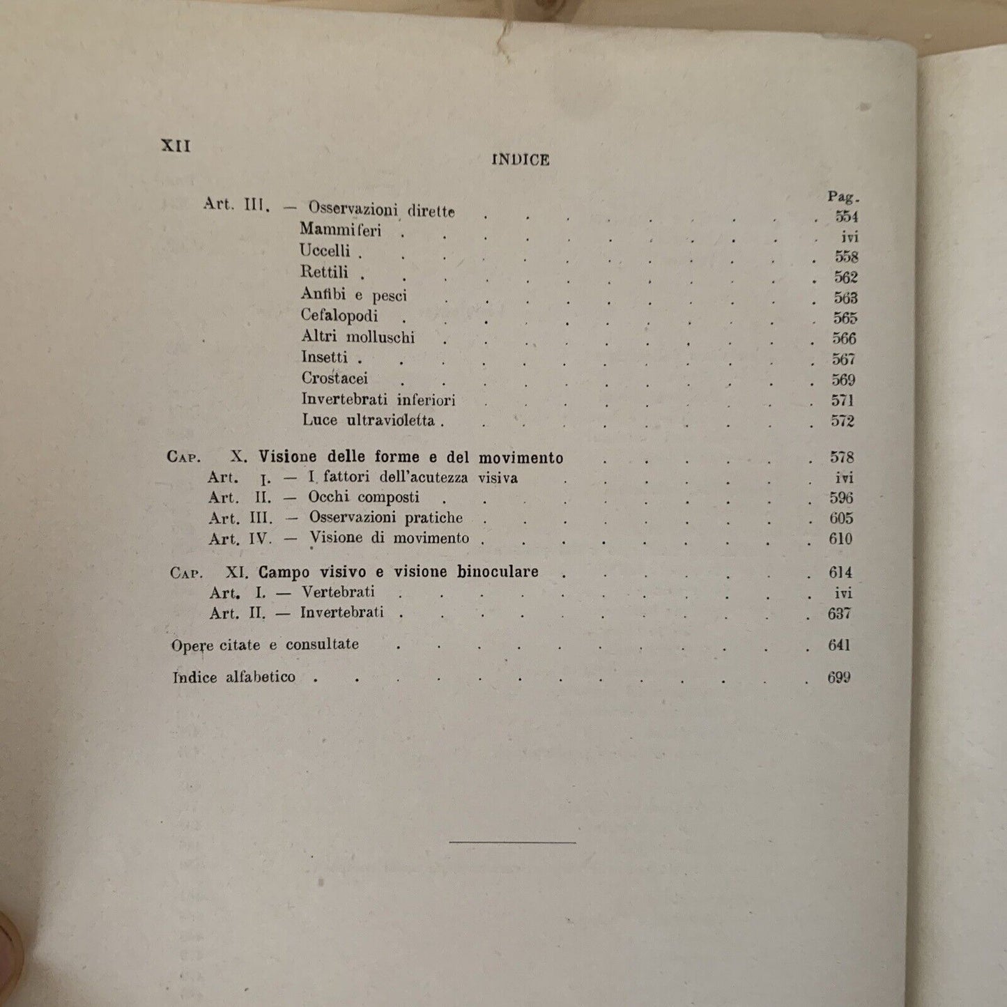 ANATOMIA E FISIOLOGIA DELL'OCCHIO NELLA SERIE ANIMALE - Giuseppe Ovio 1925 #