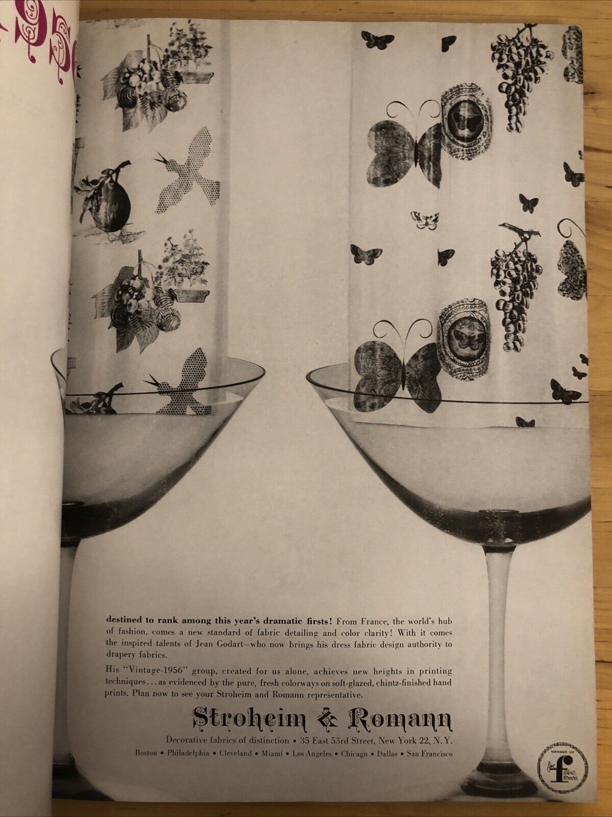INTERIORS MAGAZINE CONTRACT SERIES 1956 Olga Gueft - Interiors, design