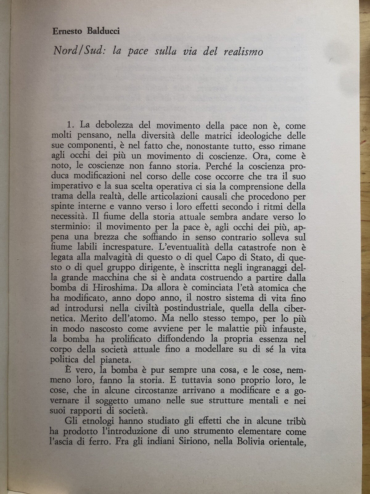 Se vuoi la pace prepara la pace, disarmo diritti umani, continenti e popoli 1982