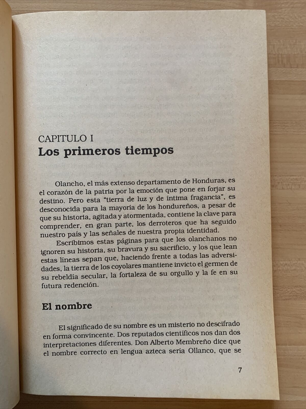 Historia de Olancho - José A. Sarmiento. Guaymuras editorial 1990 #