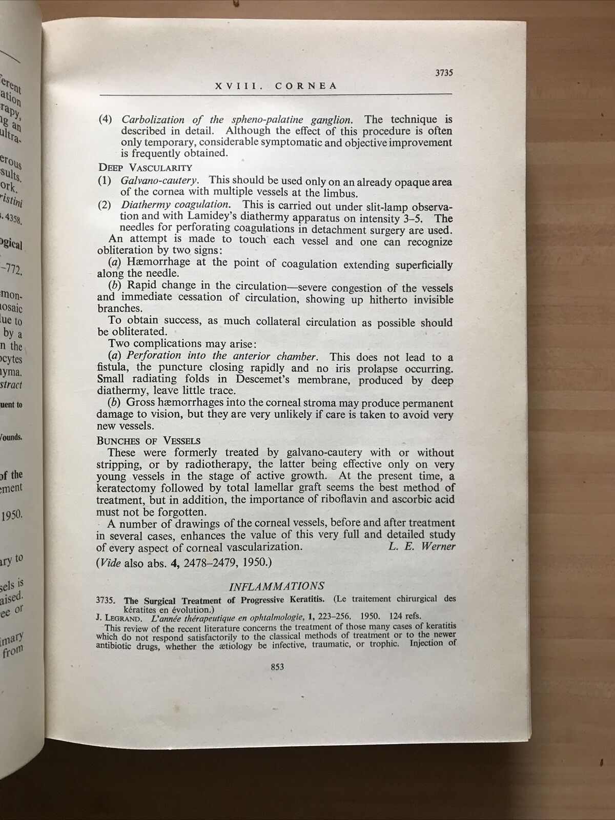 OPHTHALMIC LITERATURE - OFTALMOLOGIA 1950 Stewart Duke Elder voll. 4 pt.5-6-7