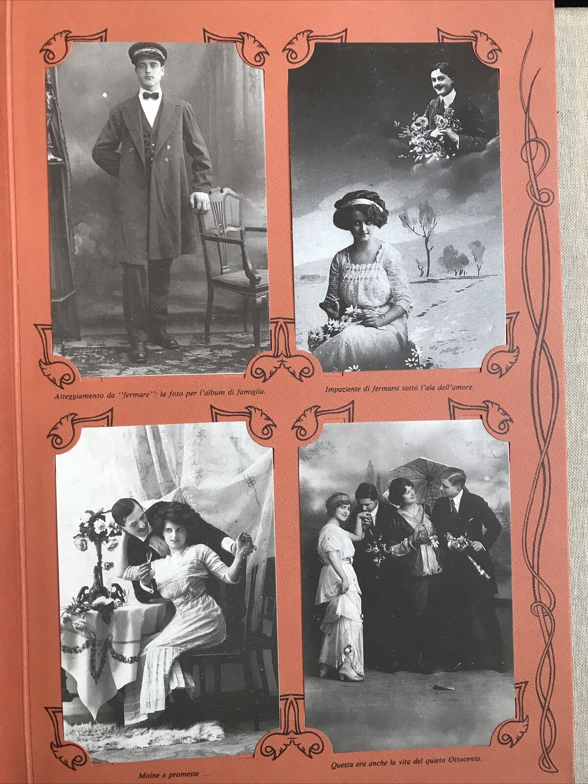 COSÍ VISSERO... FELICI E CONTENTI, raccolta di rare cartoline d'epoca, L. Artusi