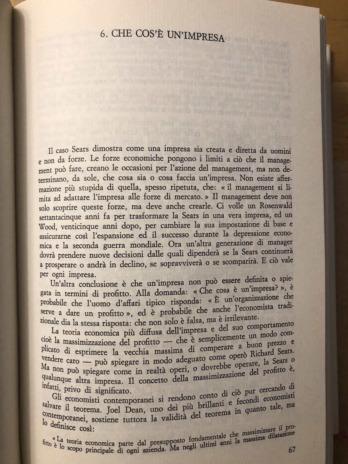 Manuale di Management, Peter F. Drucker. Etas Libri 1978