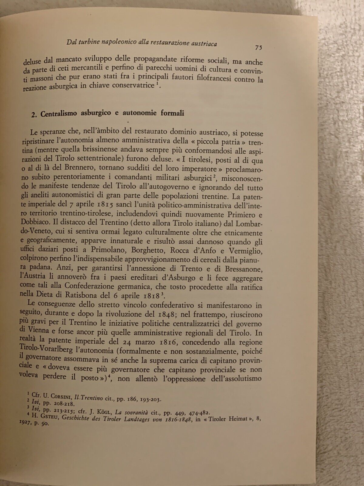 Trento Bressanone Trieste sette secoli di autonomia ai confini d'Italia. Stella