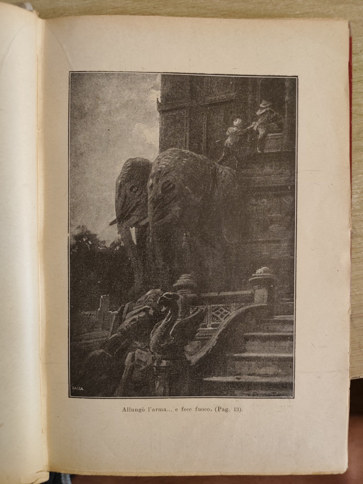 La caduta di un impero - Emilio Salgari 1929 Sonzogno
