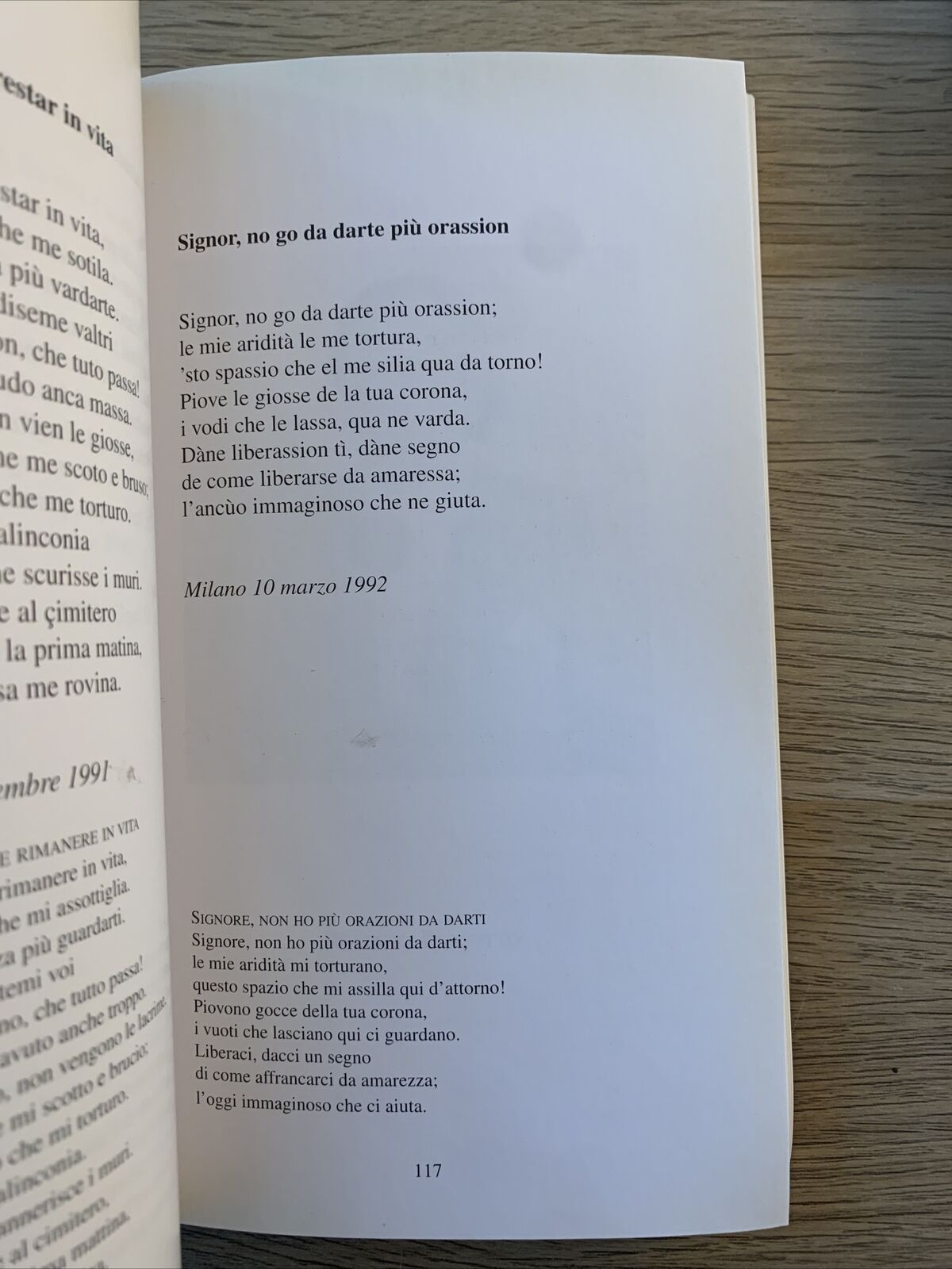 VERSO POESIA - Incontri con la grande poesia Veneta. Città di Venezia 2001 #