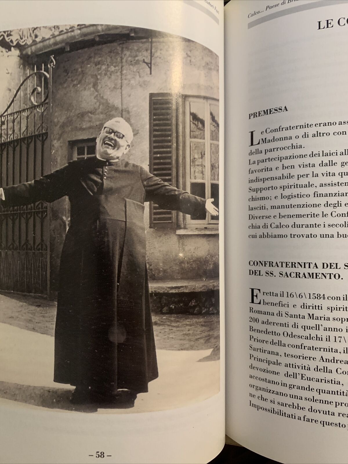 CALCO . . . Paese di Brianza. Autori Vari, Don Carlo Borghi 1998 #