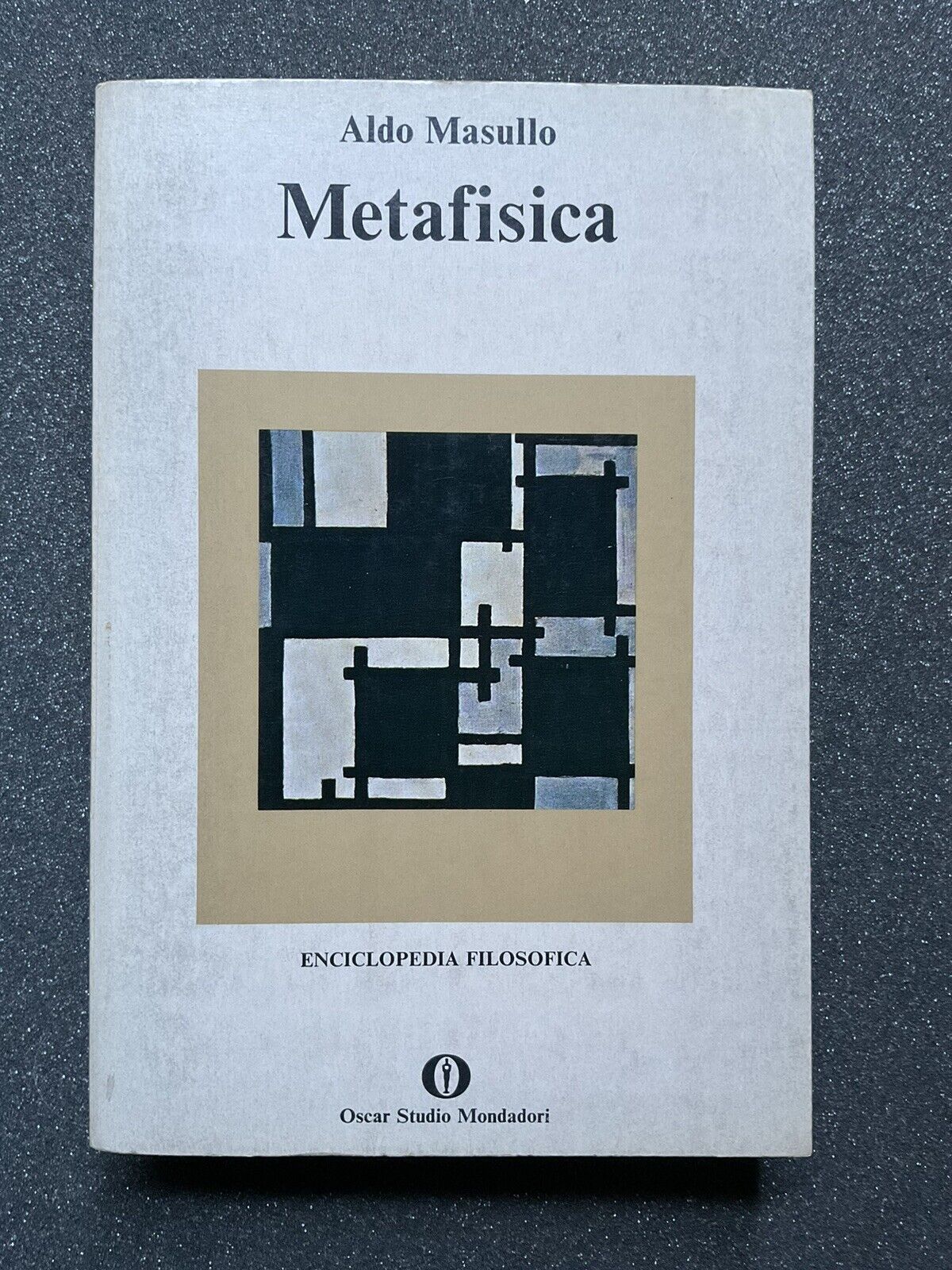 Metafisica, Aldo Masullo. enciclopedia filosofica. Mondadori