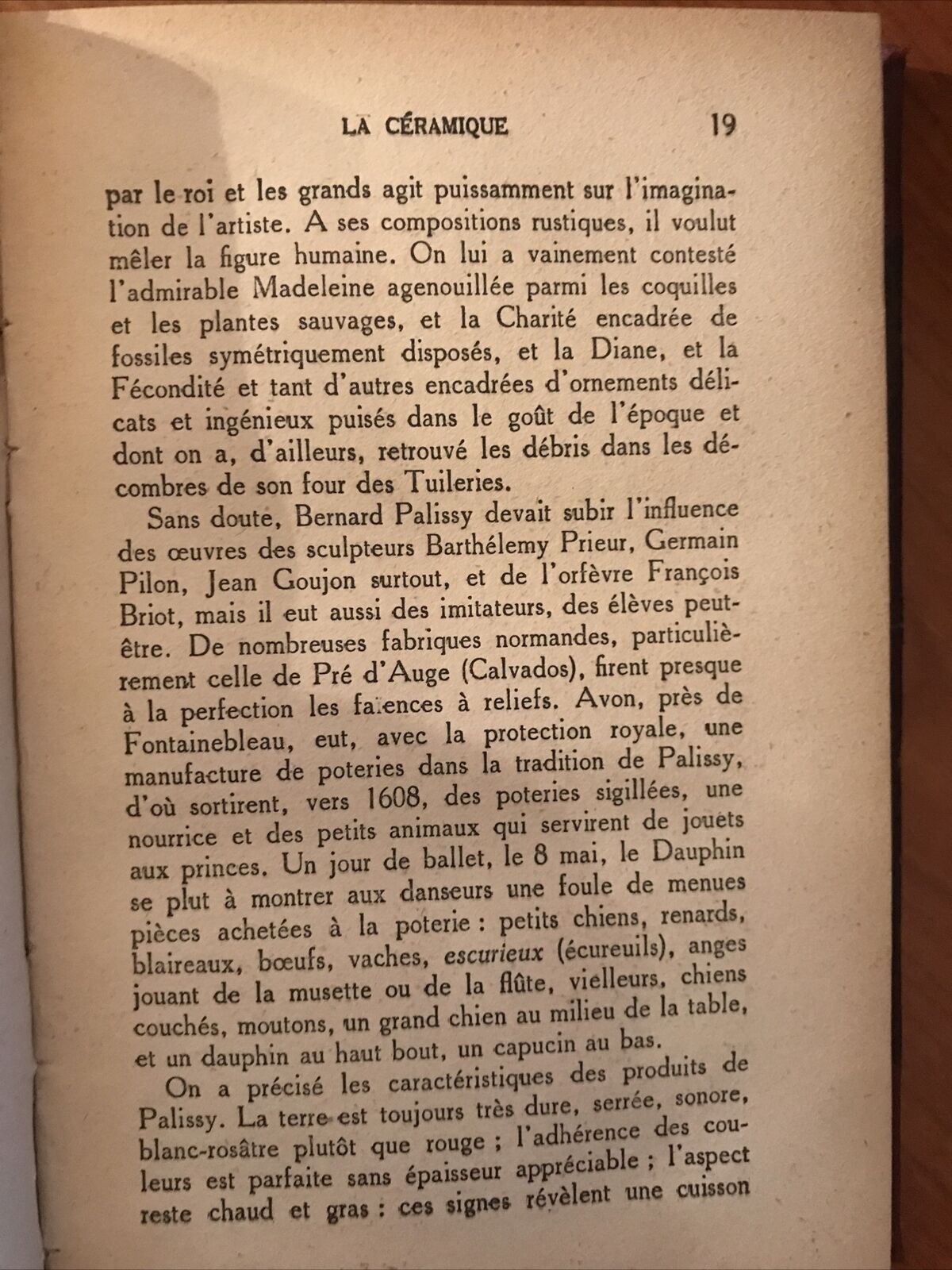 LA CÉRAMIQUE, Maurice Lecomte, Lemerre 1929