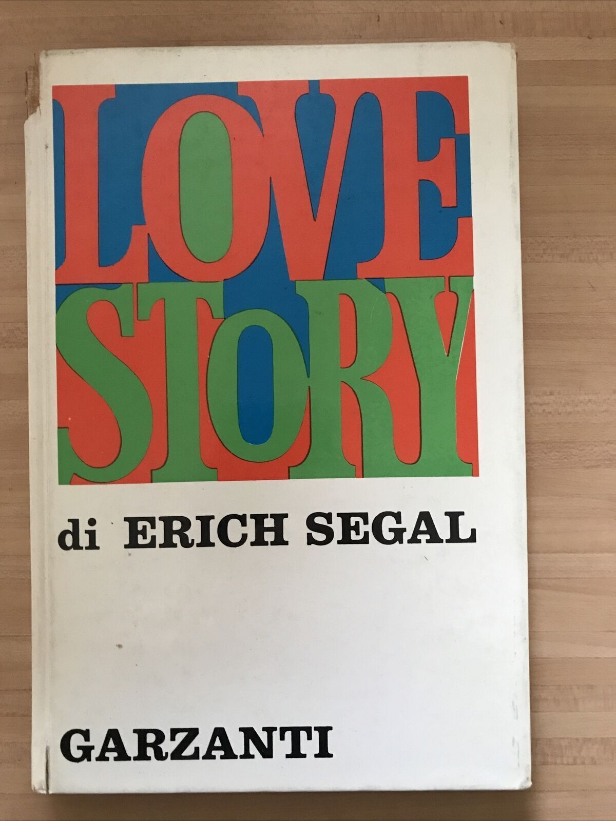 LOVE STORY ERICH SEGAL GARZANTI ROMANZO 1971